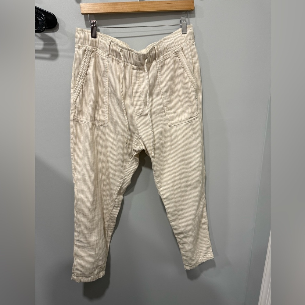 Womens old navy striped pants size large